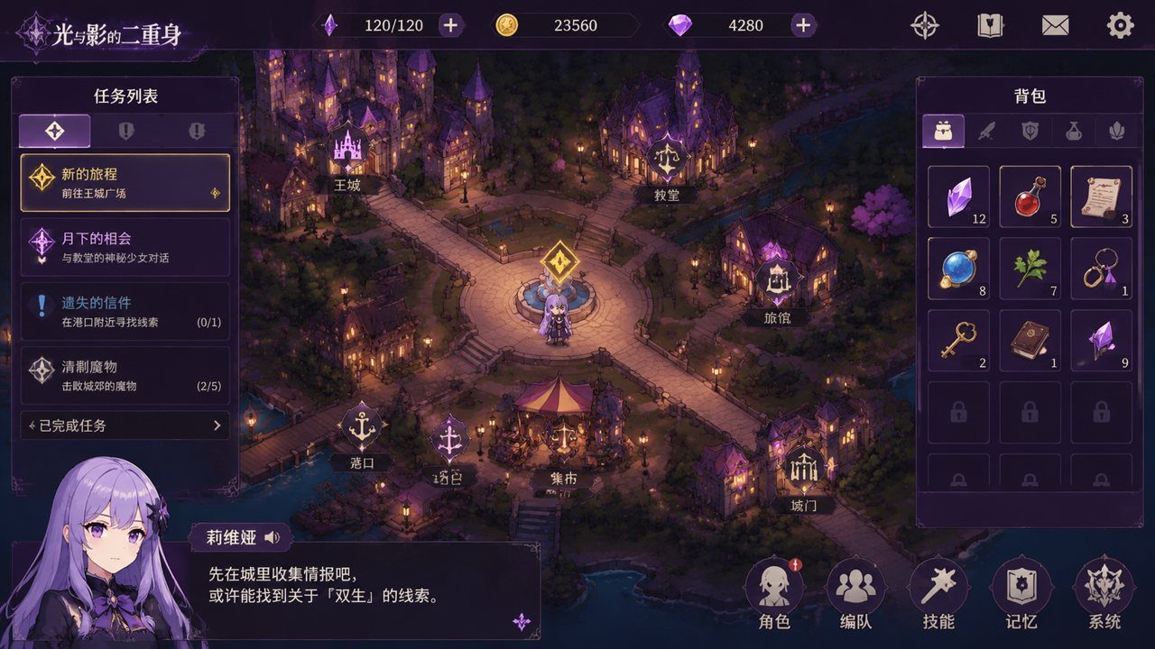 光与影的二重身 多结局收集 展示图 1