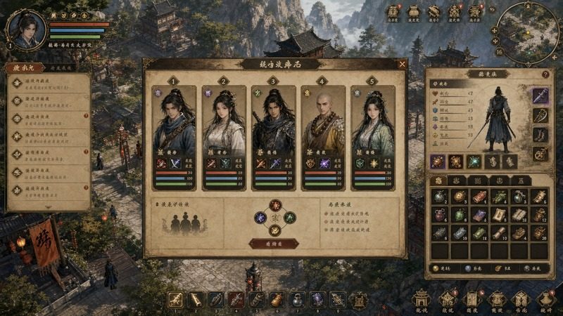 金庸群侠传5爱与死仙狐MOD六周年 玩法展示 预览图 7